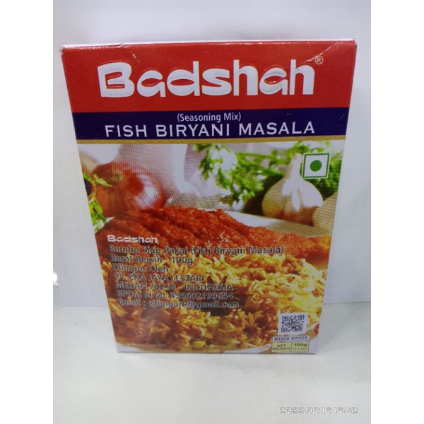 

BADSHAH FISH BIRYANI MASALA 100G