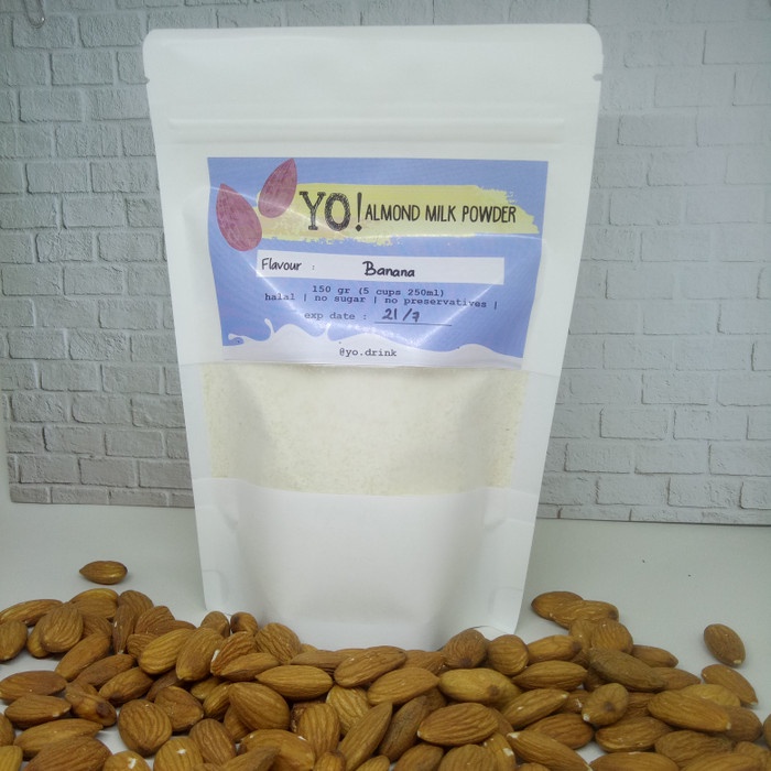 

ds211vz Yo! Almond Milk Powder - Susu Almond Bubuk 150Gr - Plain Xa201As