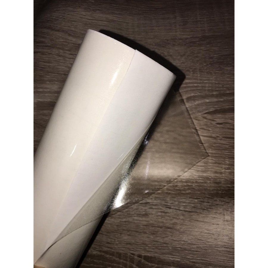

PROMO TERMURAH!! STICKER VINYL TRANSPARAN 45CM CLEAR TRANSPARAN BAHAN