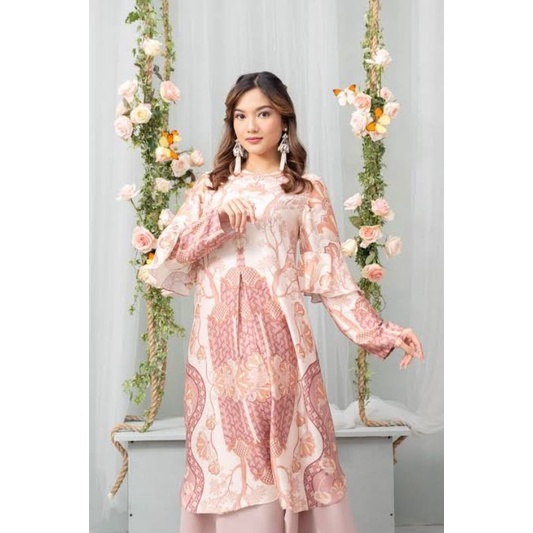 Preloved Yasmin Tunic Amethyst L WearingKlamby