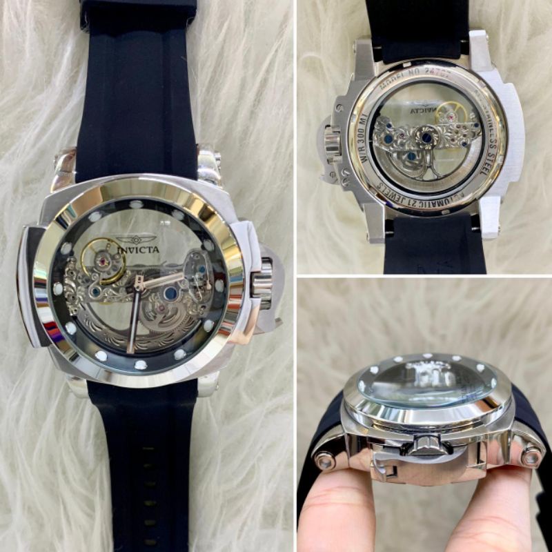 UNIQ WATCH JAM TANGAN PRIA INVICTA MATIC JAPAN 52MM CODE 02