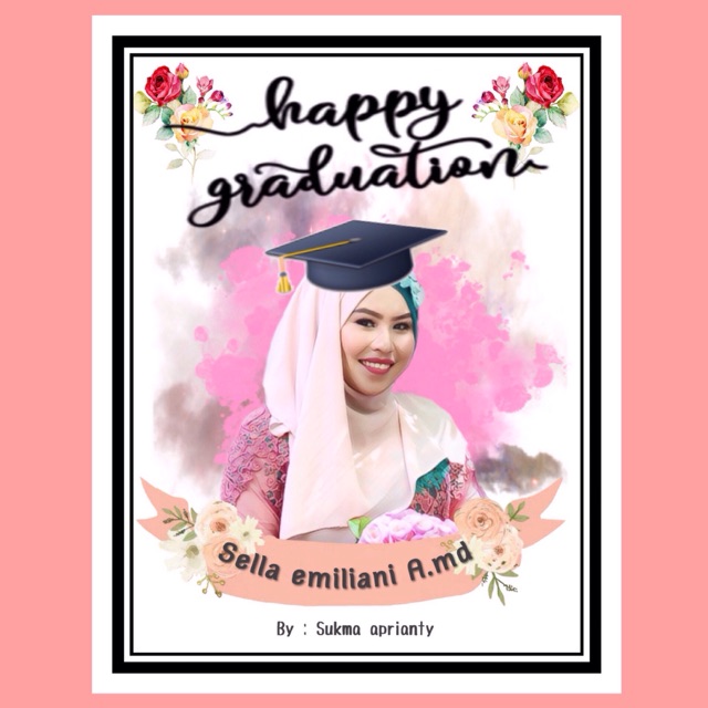 Kado wisuda /ilustrasi wajah