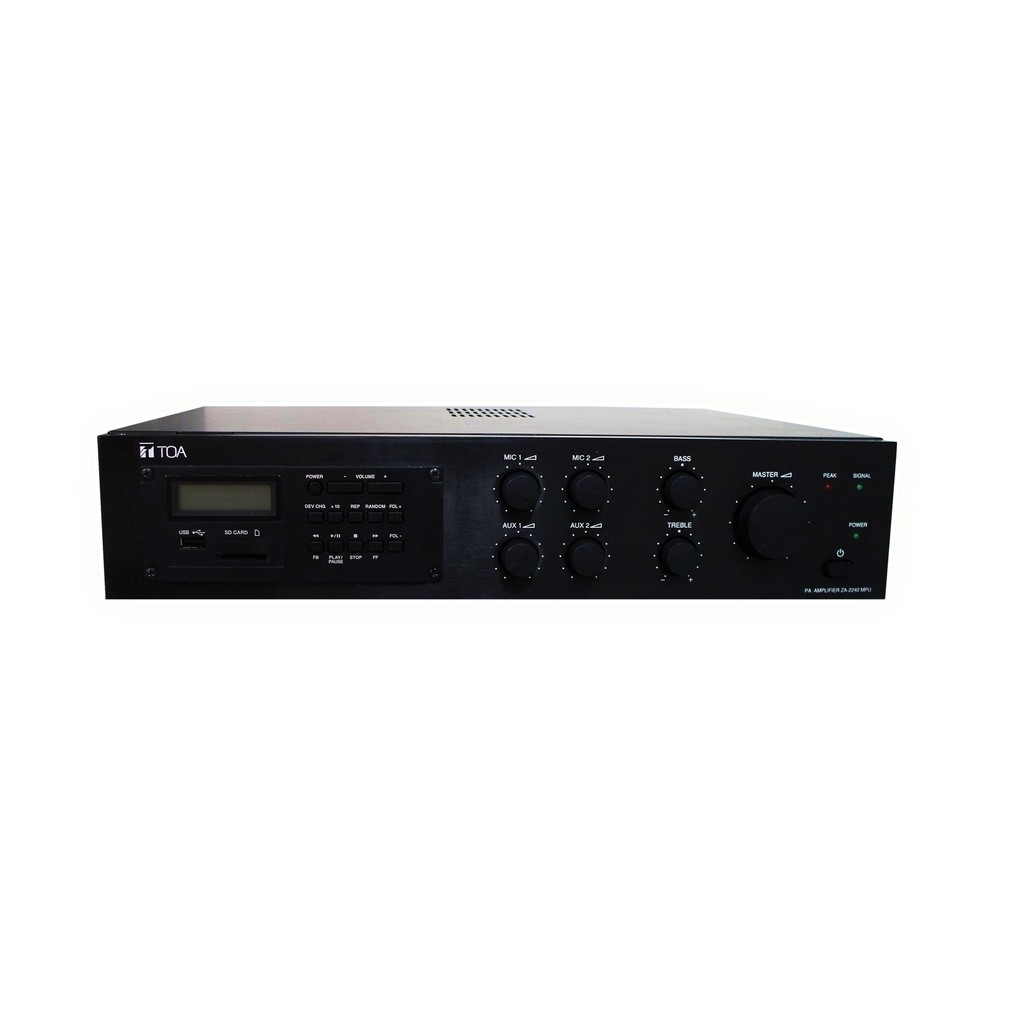 (NON COD) Amplifier TOA ZA 2240 MPU POWER AMPLIFIER WITH MP3 PLAYER 100% ORIGINAL