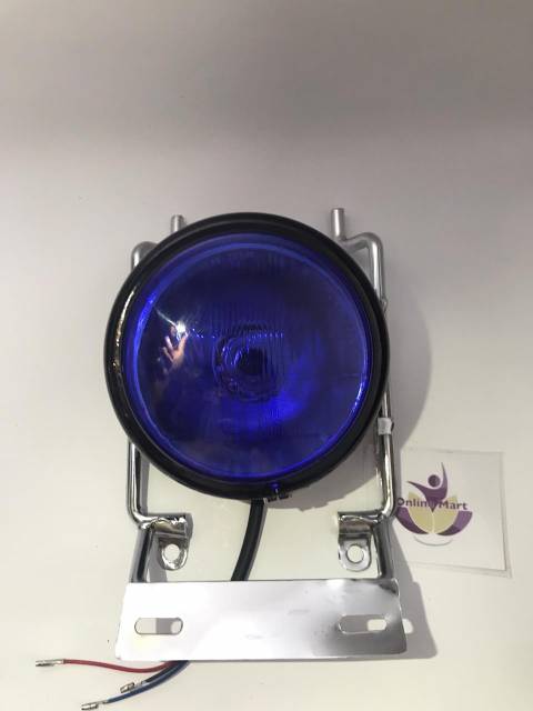 Lampu pesek plus breket tulang byson hitam