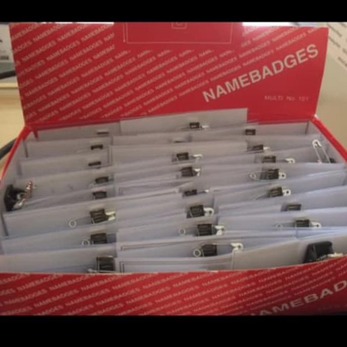 

NAME TAG JEPIT PENITI / TANDA PENGENAL / ID CARD / CARD CASE