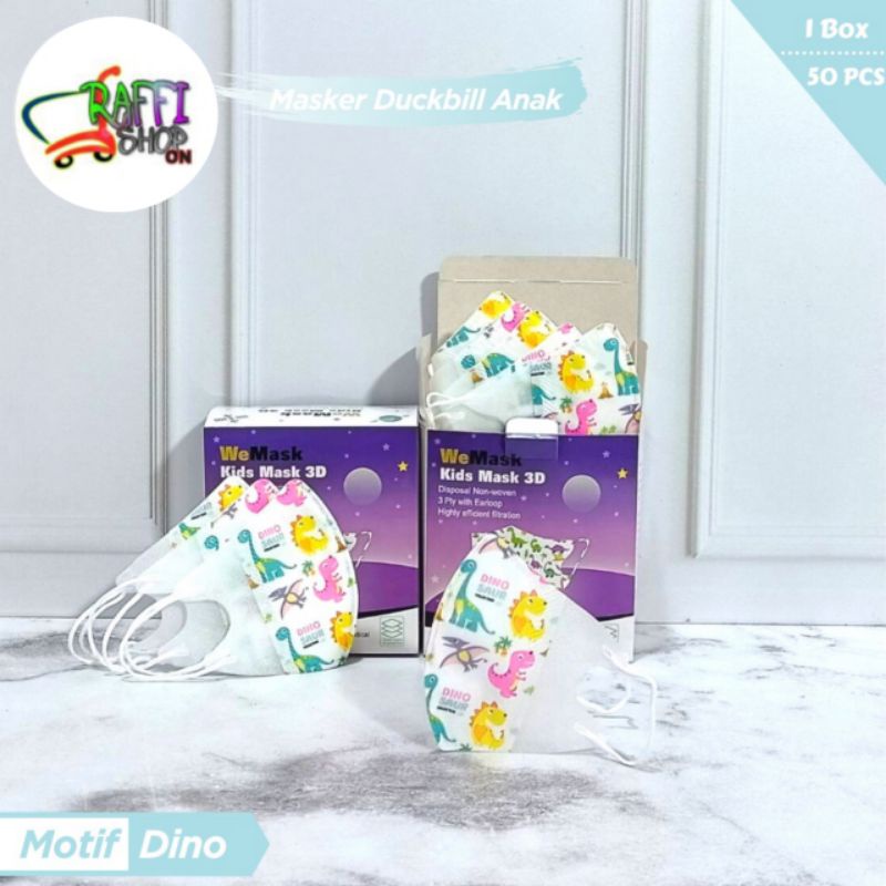 Masker Anak Duckbill Ccare Karakter 1 Box Isi 50 Pcs