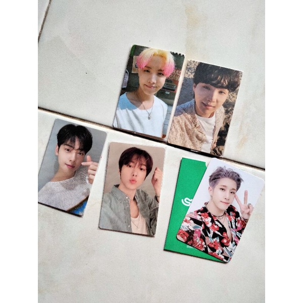 (WTS PC BTS&ASTRO) official pob butter jhope, jinjin (switch on)on ver