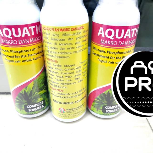 Pupuk cair aquascape AQUATIC MAKRO DAN MIKRO 120ML