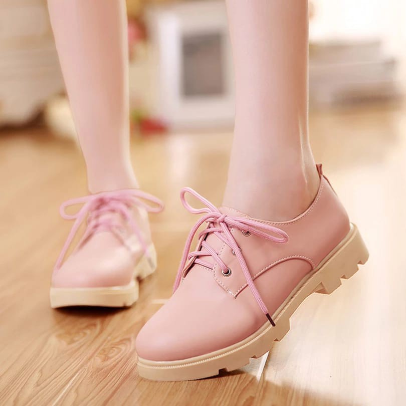 SEPATU WANITA TALI KASUAL / SEPATU BASIC BOOTS DOCMART PREMIUM BEST SELLER RS 039