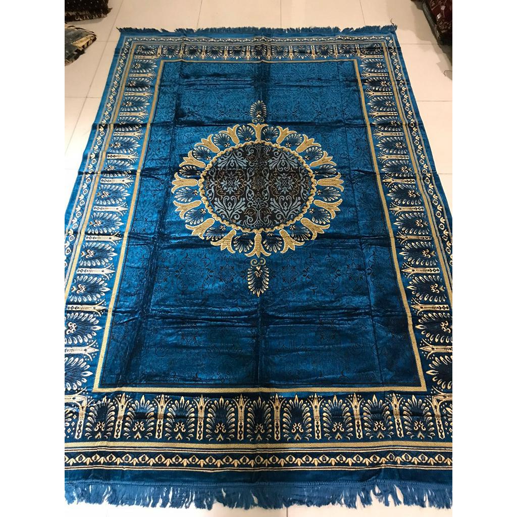 Karpet Carpet Permadani Hambal Alas Lantai Lipat Beludru Turkey Turki Jumbo 200 cm x 300 cm - 2