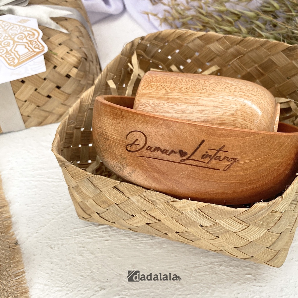 DADALALA Hampers / Kado Pernikahan / Gift Peralatan Dapur Bahan Kayu Paket &quot;ABIMANYU&quot;