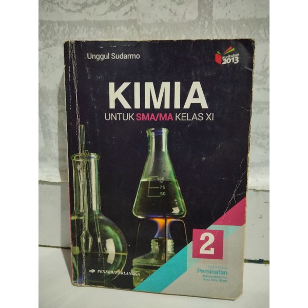 

Buku cetak Kimia kelas 11 Erlangga