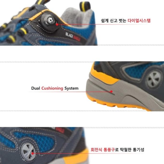 Safety shoes sport black Eagle VC-401D original sepatu safety