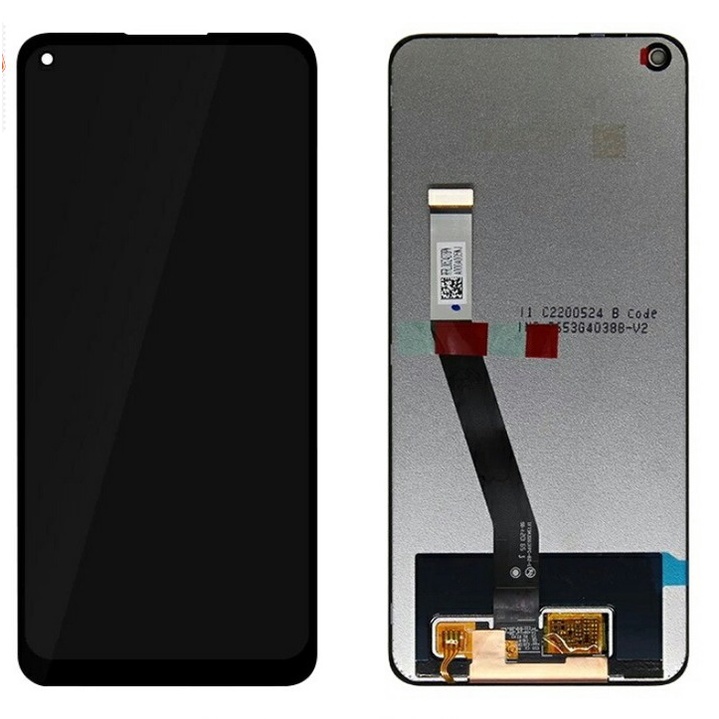 Layar LCD TS Touchscreen Fullset XIAOMI REDMI NOTE 9 5G - BLACK