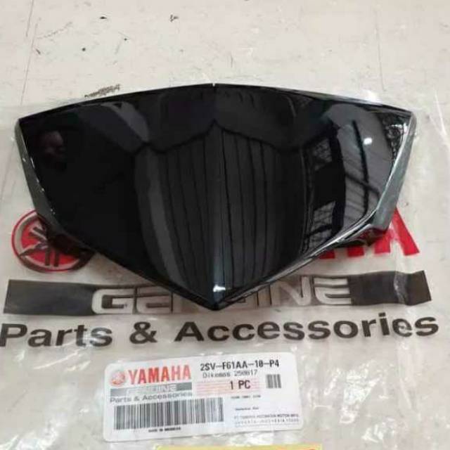 Visor batok depan Xeon gt 125 hitam original ygp