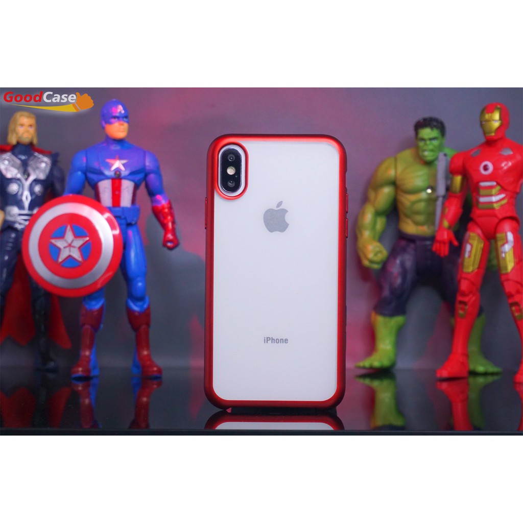 GoodCase - Case iPhone X/ XS | XI 5.8 | XIR 6. | XI Max 6.5 TPU Chrome Dove Silicone Case