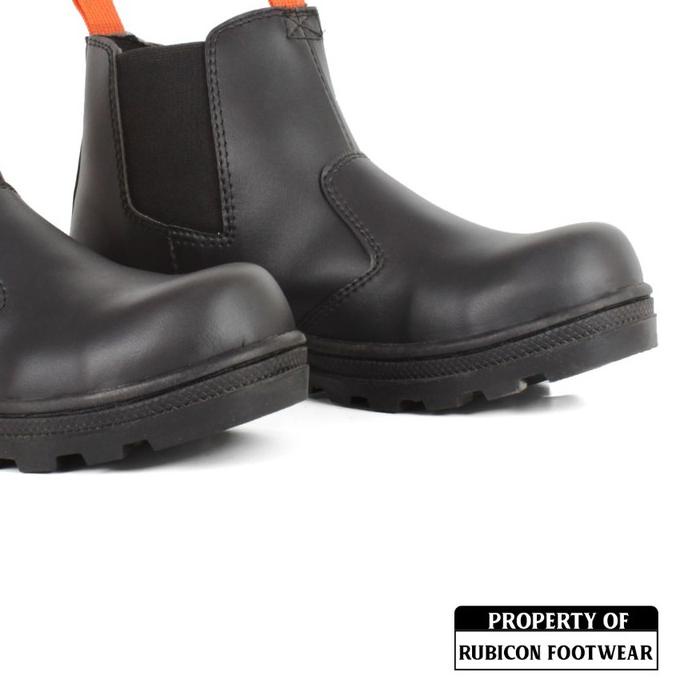 ☊ RUBICON SEPATU BOOTS SAFETY SELOBONG PRIA WORK SEPATU LAPANGAN RUBICON PROYEK TANPA TALI ☝