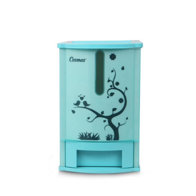 Cosmos Rice Dispenser (Dispenser/Tempat Beras) 007 - PUNDI Kapasitas 7 Kg
