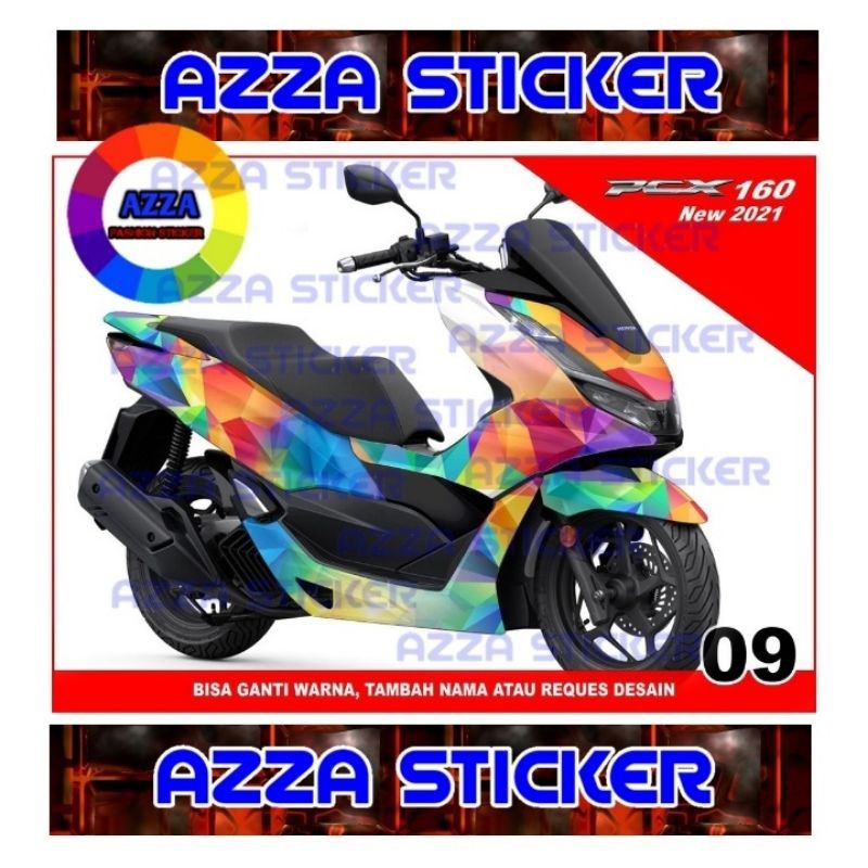 Sticker decal PCX 160 Full Body decal PCX 160 Full body 09