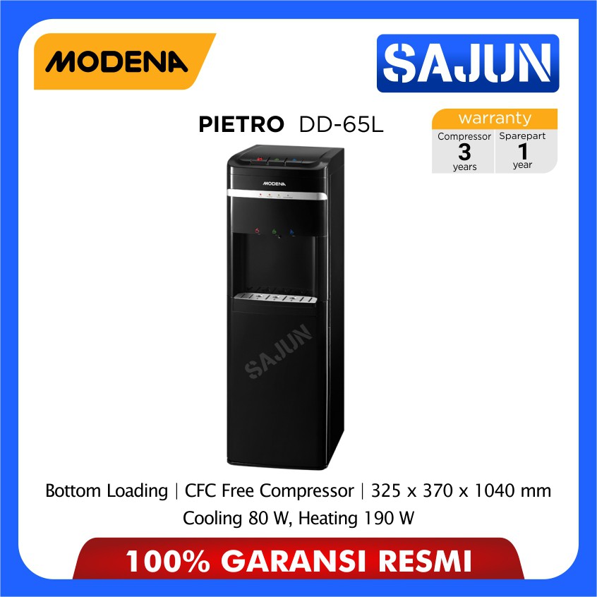 Modena Dispenser Air Galon Bawah PIETRO DD65L Bottom Load DD-65L