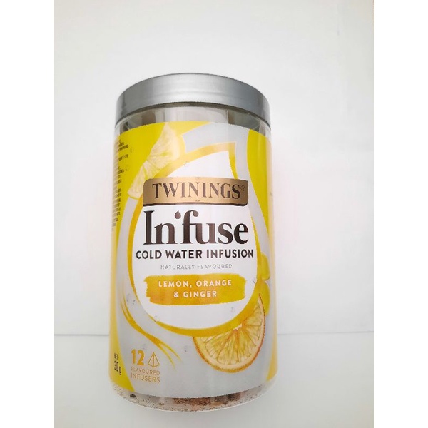

Twinings Infuse lemon, orange & ginger 12 bag