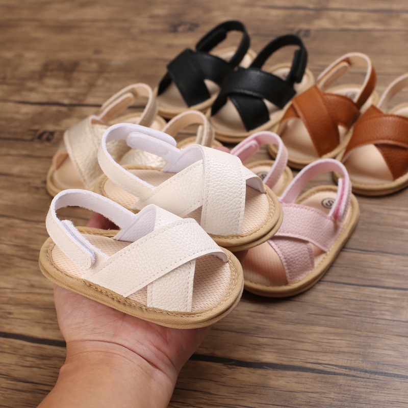 Sandal Bayi Perempuan Umur 0 - 12 Bulan Sepatu Sendal Bayi Sandal Anak Bayi Perempuan Murah Umur 0 - 14 Bulan, umur 1 Tahun AK 12