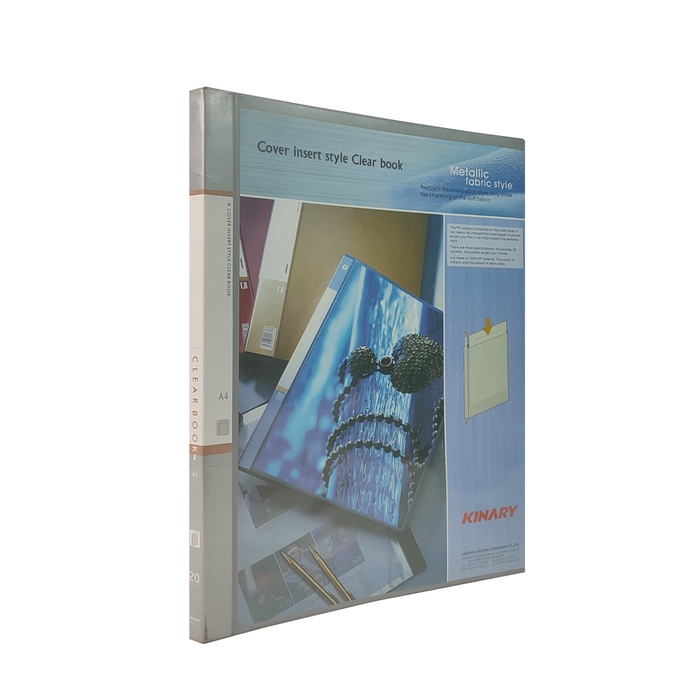 

KINARY Map Plastik/Clear Holder/Dokumen Keeper A4 (CF-1220)