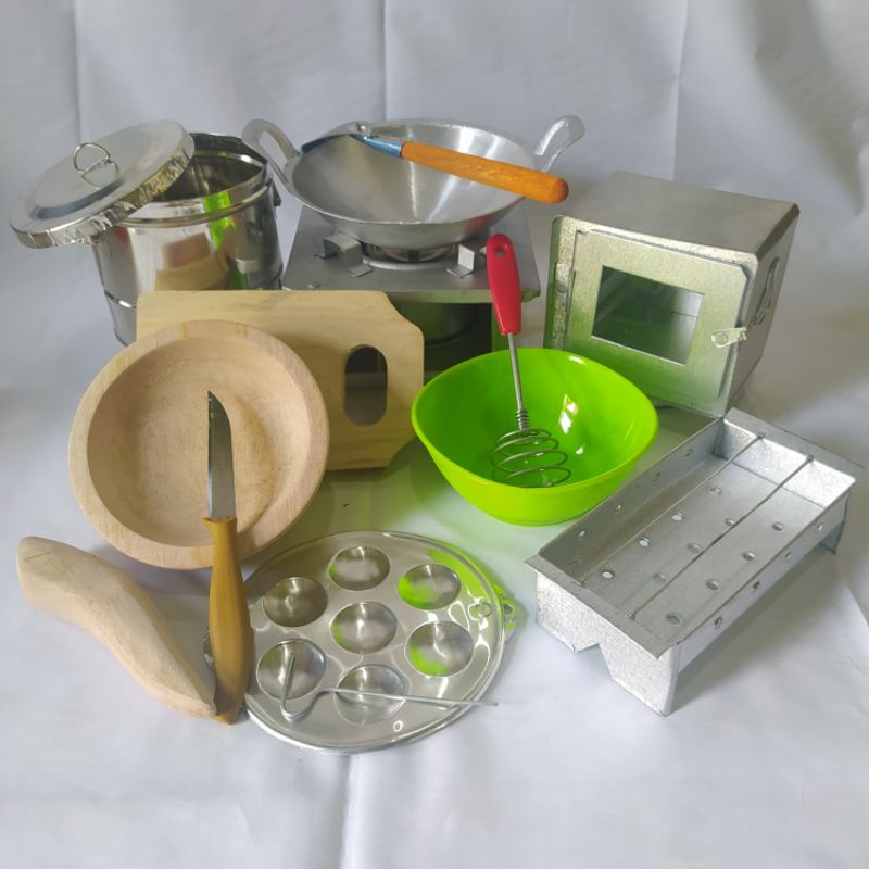 Kitchen Set Mainan / Mainan Masak Masakan Jadul Mini Paket Ceria