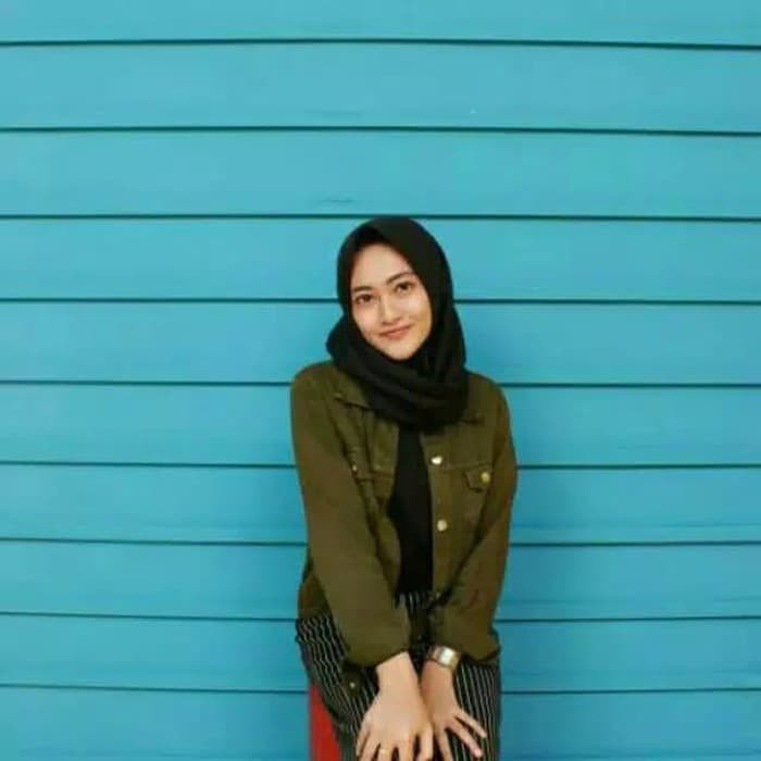 Jaket Jeans Wanita Cewek Green Army Premium/ Jaket Jeans Army