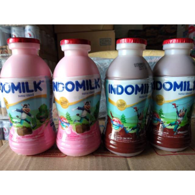 

Indomilk botol 190ml 1 karton