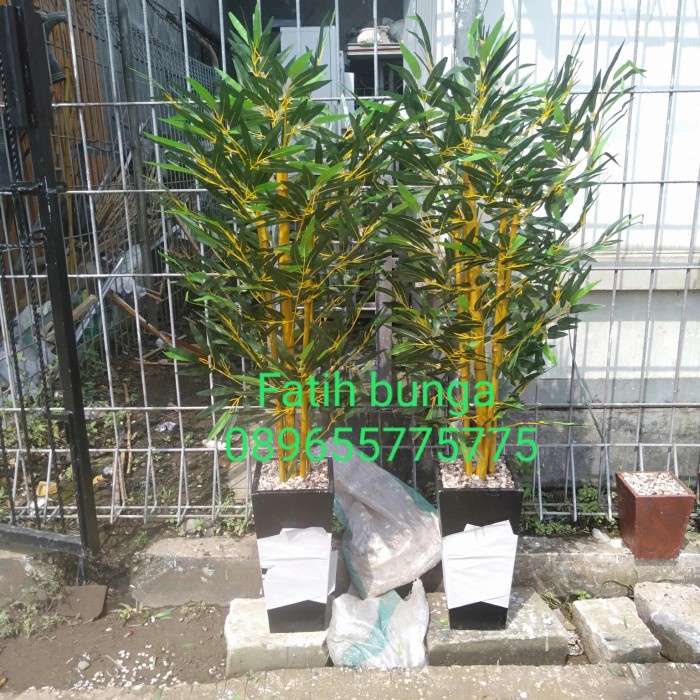 Pohon Bambu Plastik/Bambu Hias/Bambu Artificial/Termurah/Bunga Hias Termurah 