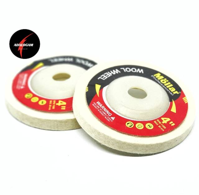 Gerinda Poles Bahan Wool Polishing Wool untuk Batu dan Stainless