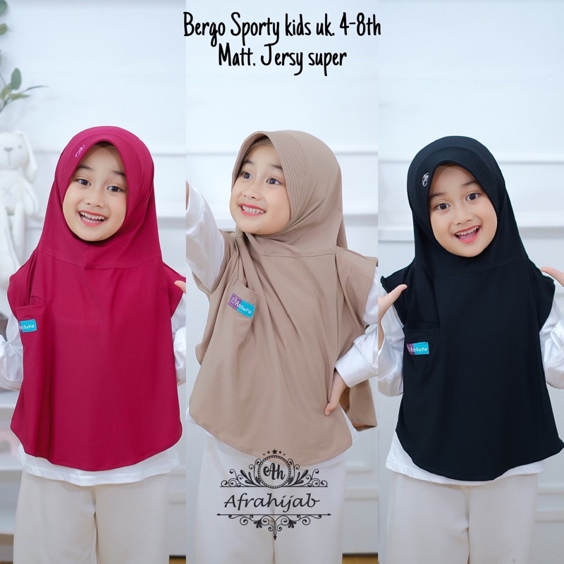 BERGO ANSARA SPORTY KIDS UK 4-8th  | berlebel Ansara