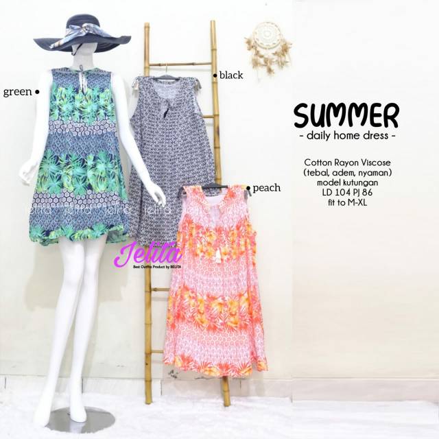 Summer dress / daster premium / summer dress