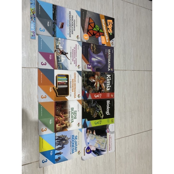 PRELOVED BUKU ERLANGGA KELAS 12