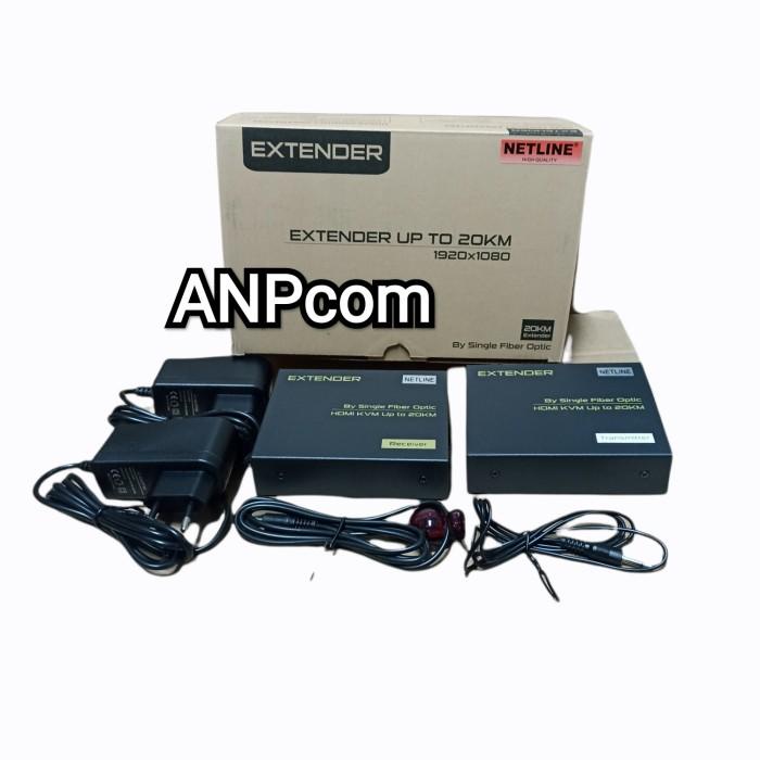 HDMI KVM EXTENDER FIBER OPTIC UP TO 20KM NETLINE