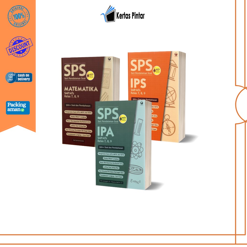 SPS SERI PENDALAMAN SOAL IPS IPA MATEMATIKA SMP KELAS 7 8 9