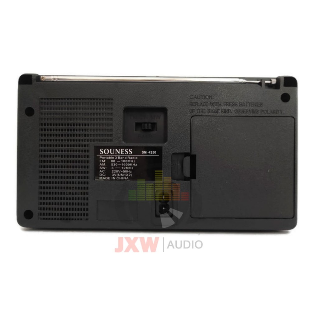 RADIO PORTABLE MURAH SOUNESS SNI 4250 / RADIO INTERNASIONAL SNI-4250 / RADIO JADUL 4250