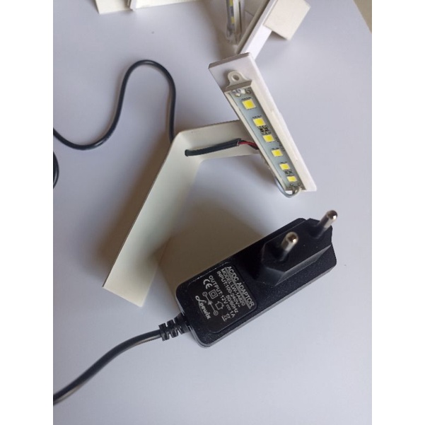 lampu led aquarium plus adaptor