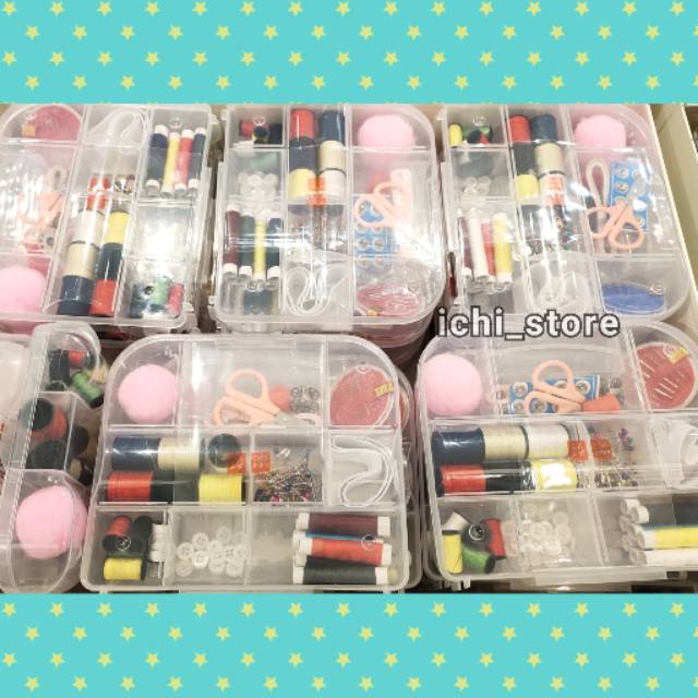 Jual Alat Jahit 1 Set Miniso Benang Jahit 1 Set Miniso Sewing Kit