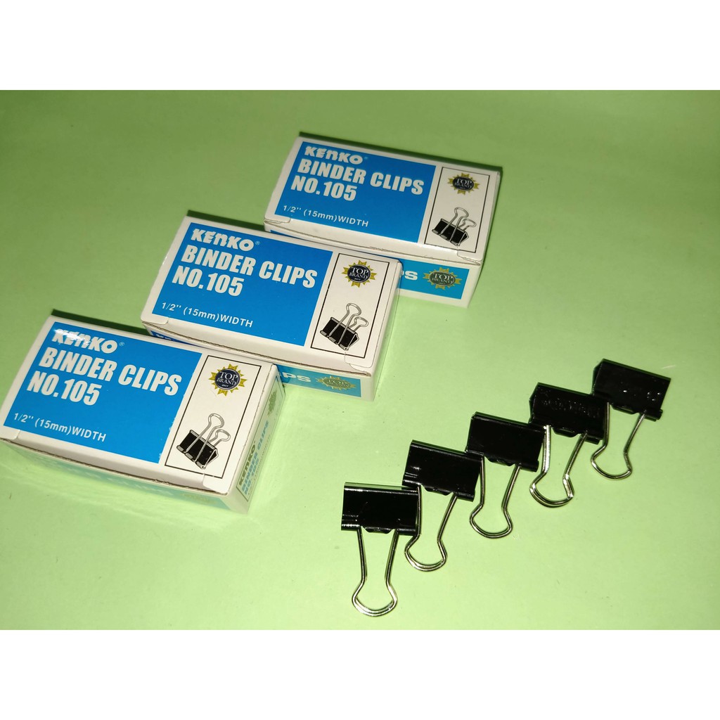 

Binder Clips Kenko No.105