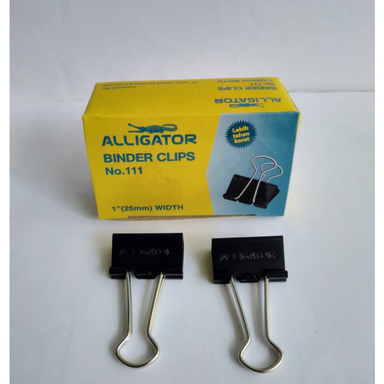 

Alligator Binder Clip No 111 (Klip Kertas)