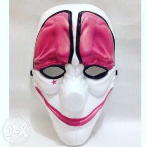 GROSIR TOPENG MURAH PAYDAY DALLAS HEIST HALLOWEEN MASK TOPENG SERAM