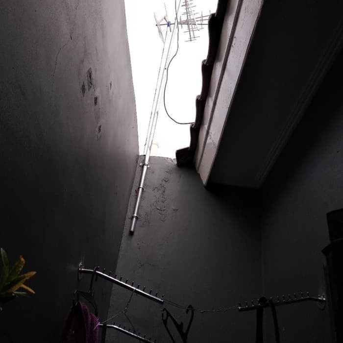 Tiang Antena TV Luar / Tiang Antena Outdoor 3 Meter Anti Karat