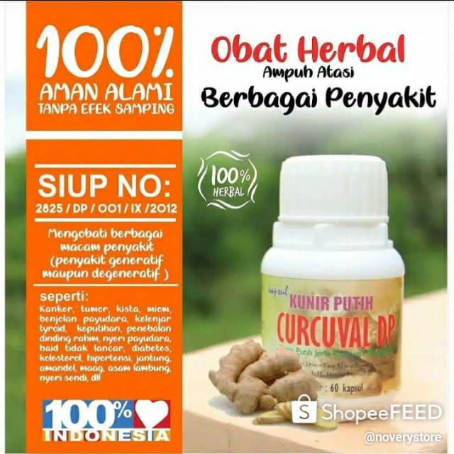 Kunir putih curcuval dp