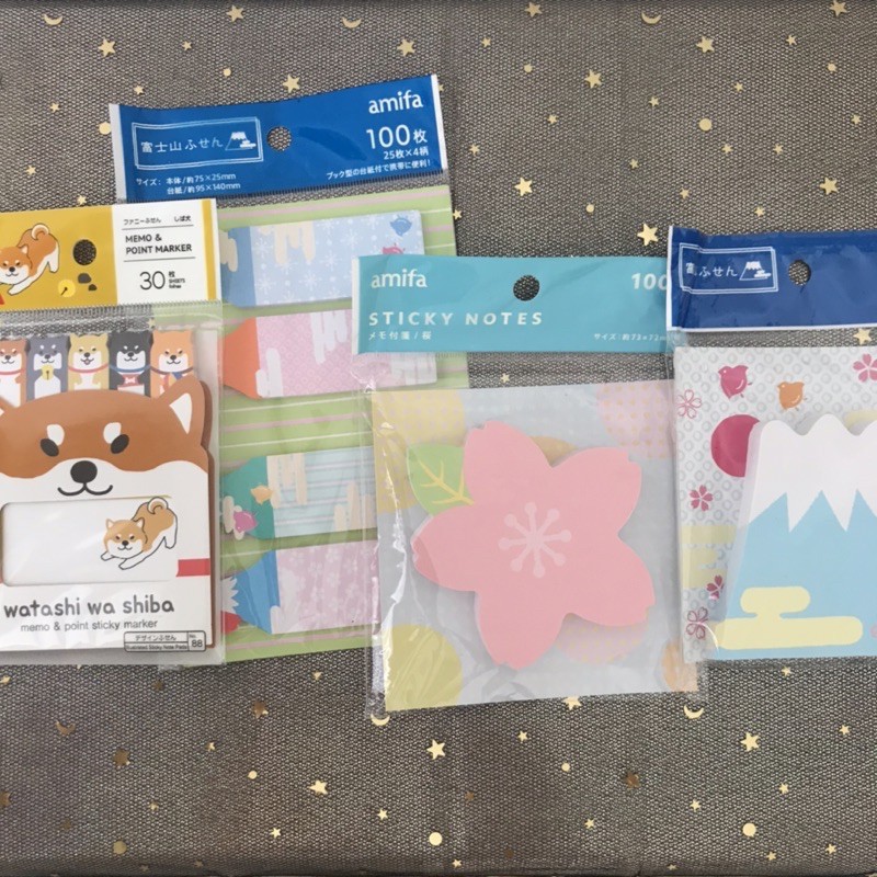 

Amifa Sticky Notes Japan Product Sticky Notes Anak Kuliah Lucu Gemes Puppy Flower Mountain