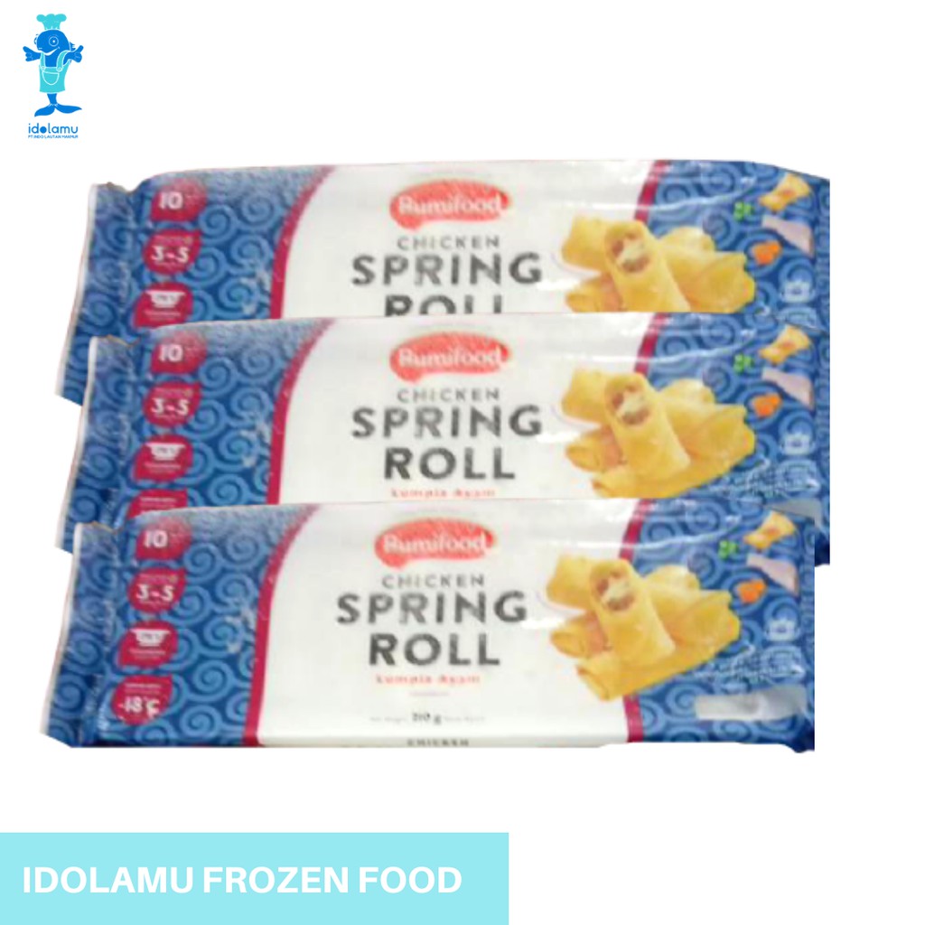 

spring roll lumpia ayam 210 gr BUMIFOOD