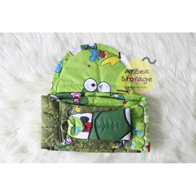 Gendongan bayi ring sling motif abemy