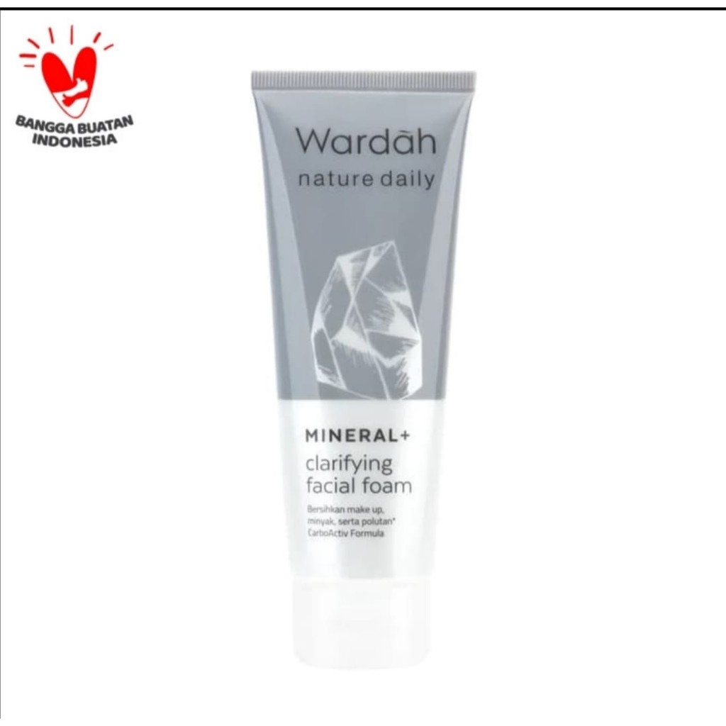 Wardah Mineral + Clarifying Facial Foam 100 ml