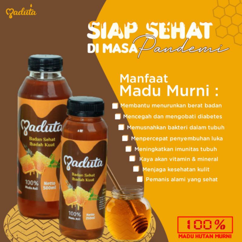 

Maduta 100% Madu Murni